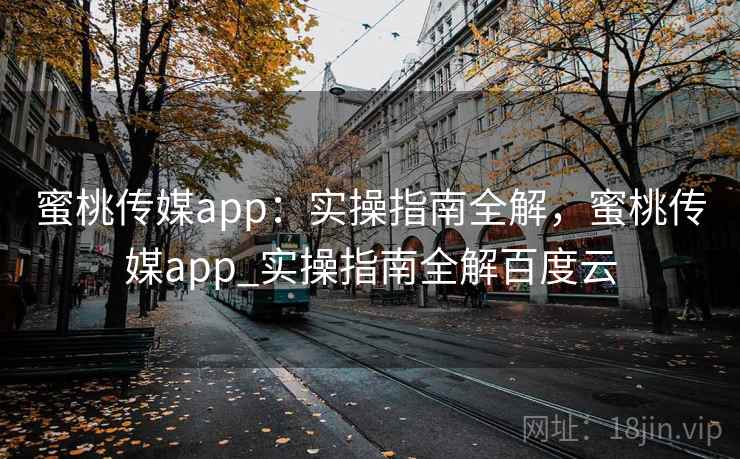 蜜桃传媒app：实操指南全解，蜜桃传媒app_实操指南全解百度云  第2张