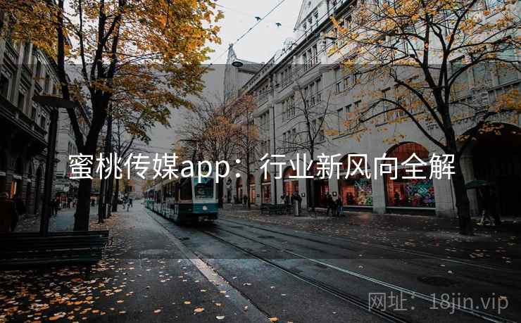 蜜桃传媒app：行业新风向全解  第2张