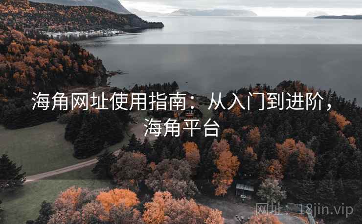 海角网址使用指南：从入门到进阶，海角平台  第1张